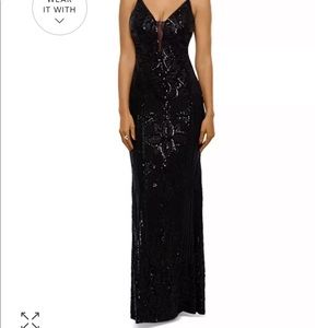 Black formal gown- Size 12